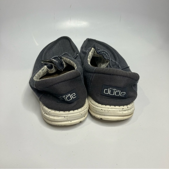 Hey Dude Wally loafers size 14 chambray blue mirage - Picture 4 of 7